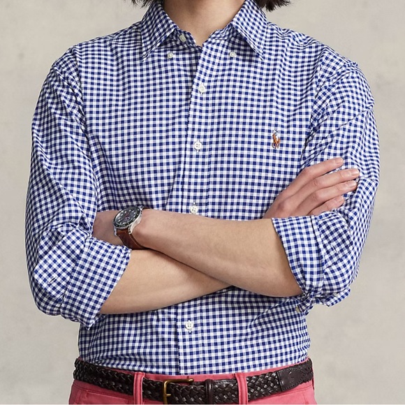 Ralph Lauren Other - Ralph Lauren Gingham Cotton Oxford Shirt